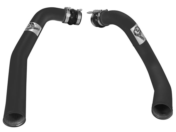 aFe Bladerunner Intercoolers I/C Tube 3in Hot/Cold Ford F-250/F-350 99-03 V8-7.3L - Black - Bull Strap