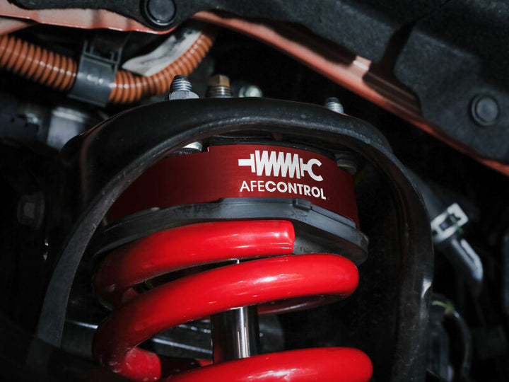 aFe CONTROL 2.5 IN Front & 1 IN Rear Lift Kit 22-24 Toyota Tundra V6-3.4L (tt) - Bull Strap