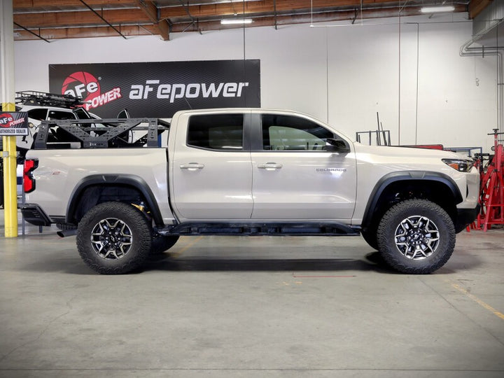 aFe CONTROL 23-24 Chevrolet Colorado ZR2 / GMC Canyon AT4X L4 2.7L (t) 1.25in Leveling Kit - Red - Bull Strap