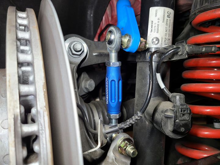 aFe Control 20-21 Toyota Supra 3.0L Adjustable End Links Kit - Front & Rear - Bull Strap