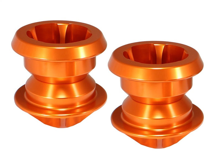 aFe Control PFADT Series Subframe Mount Set; Chevrolet Camaro 10-14 - Orange - Bull Strap