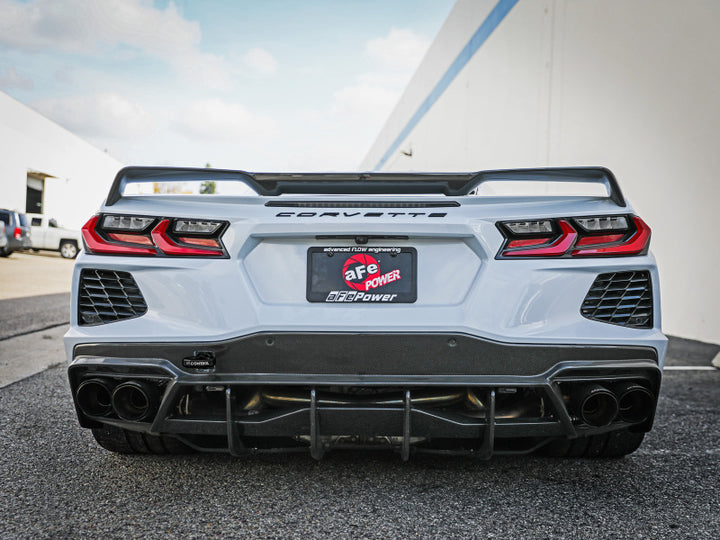 aFe Control Rear Tow Hook (Black) - Bull Strap