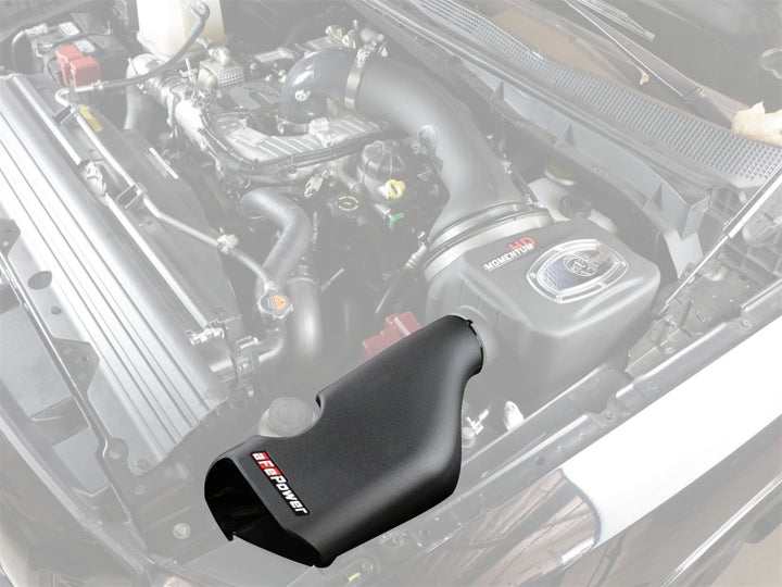 aFe Diesel Elite Momentum HD Dynamic Air Scoop 2016 Nissan Titan XD V8 5.0L - Bull Strap
