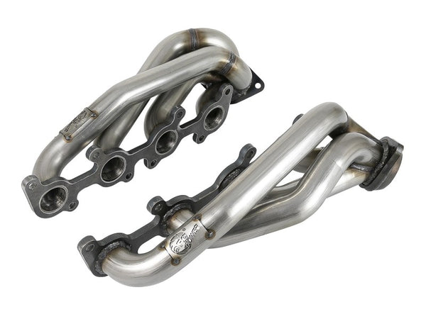 aFe Ford F-150 15-22 V8-5.0L Twisted Steel 304 Stainless Steel Headers - Bull Strap