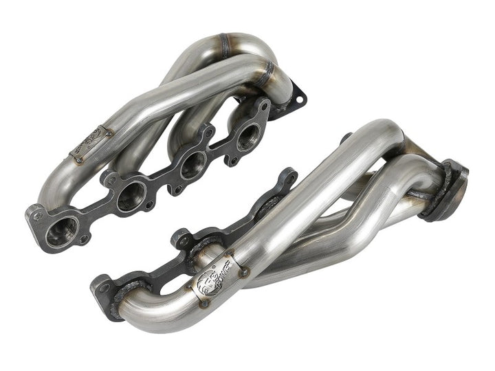 aFe Ford F-150 15-22 V8-5.0L Twisted Steel 304 Stainless Steel Headers - Bull Strap