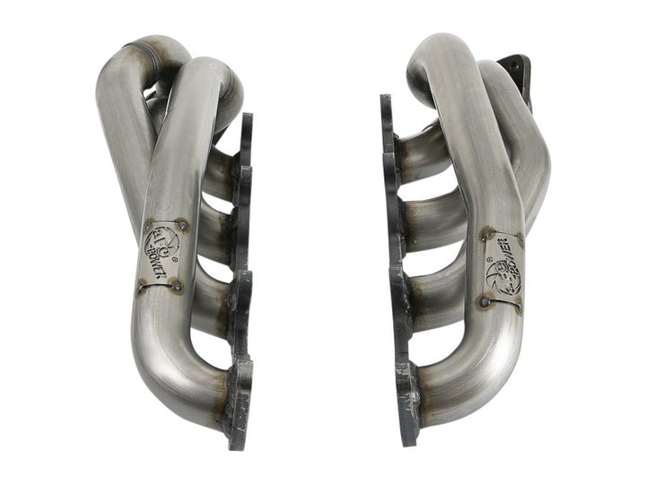 aFe Ford F-150 15-22 V8-5.0L Twisted Steel 304 Stainless Steel Headers - Bull Strap