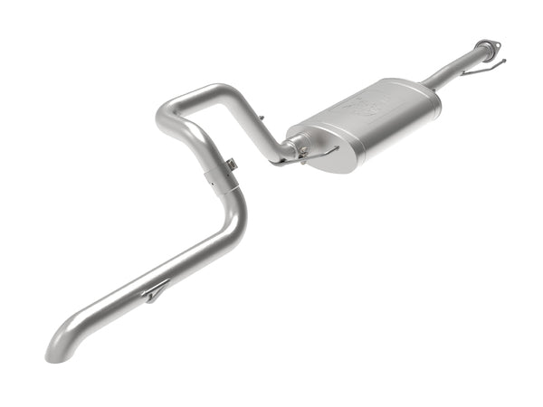 aFe MACH Force-XP 2.5in 409 SS Cat-Back Hi-Tuck Exhaust - 10-19 Toyota 4Runner V6-4.0L - Bull Strap