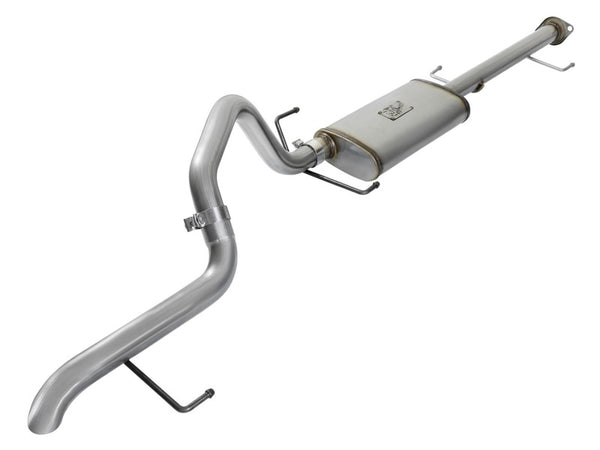 aFe MACH Force-Xp 2.5in SS Cat-Back Hi-Tuck RB Exhaust System 07-14 Toyota FJ Cruiser - Bull Strap