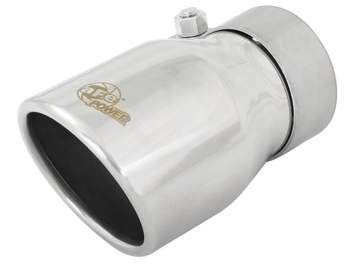 aFe MACH Force-Xp Axle-Back Exhaust System w/Polished Tip 18-20 Jeep Wrangler L4-2.0T / V6-3.6L - Bull Strap