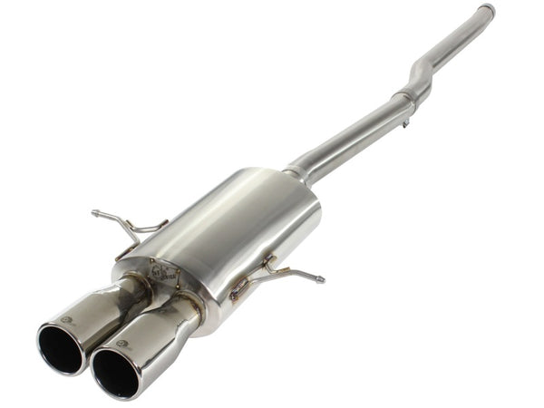 aFe MACHForce XP Cat Back Exhaust 07-13 Mini Cooper S L4 1.6L (Turbo) R56/R57/R58 - Bull Strap