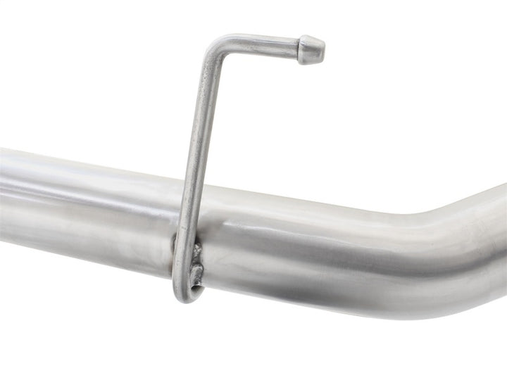 aFe MACHForce XP Exhaust Cat-Back 2.5/3in SS-409 w/ Hi-Tuck Tip 05-15 Nissan Xterra V6 4.0L - Bull Strap