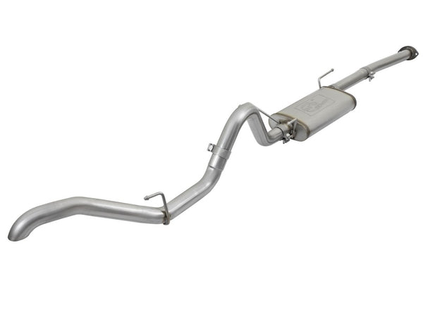 aFe MACHForce XP Exhausts Cat-Back Hi-Tuck RB SS 16 Toyota Tacoma V6-3.5L - Bull Strap