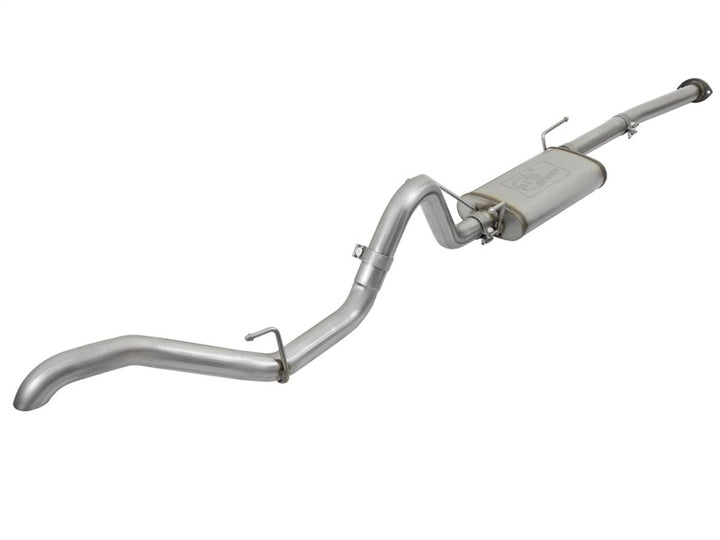 aFe MACHForce XP Exhausts Cat-Back Hi-Tuck RB SS 16 Toyota Tacoma V6-3.5L - Bull Strap