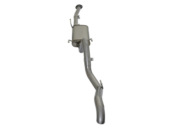 aFe MACHForce XP Exhausts Cat-Back Hi-Tuck RB SS 16 Toyota Tacoma V6-3.5L - Bull Strap