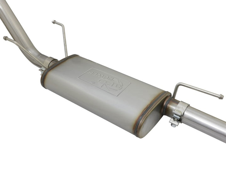 aFe MACHForce XP Exhausts Cat-Back Hi-Tuck RB SS 16 Toyota Tacoma V6-3.5L - Bull Strap