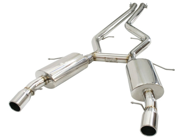 aFe MACHForce XP Exhausts Cat-Back SS-304 EXH CB BMW 335i (E90/92 Only) 07-09 L6-3.0L (tt) SS-304 - Bull Strap