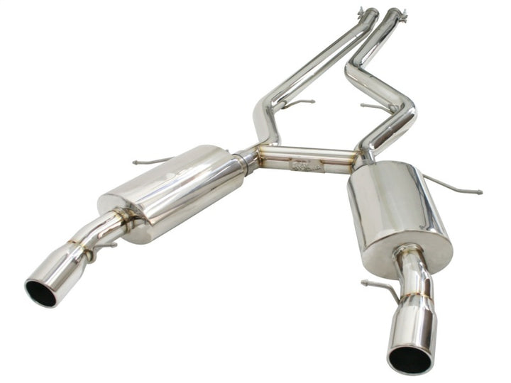 aFe MACHForce XP Exhausts Cat-Back SS-304 EXH CB BMW 335i (E90/92 Only) 07-09 L6-3.0L (tt) SS-304 - Bull Strap