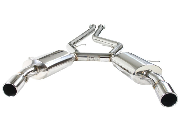 aFe MACHForce XP Exhausts Cat-Back SS-304 EXH CB BMW 335i (E90/92 Only) 07-09 L6-3.0L (tt) SS-304 - Bull Strap