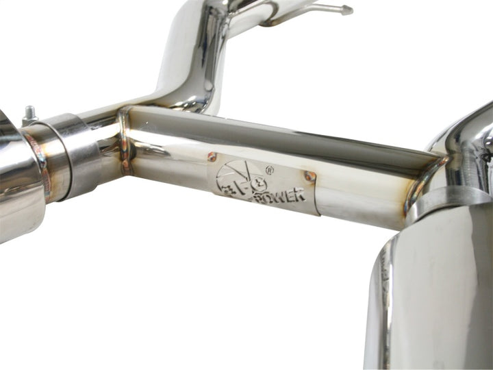 aFe MACHForce XP Exhausts Cat-Back SS-304 EXH CB BMW 335i (E90/92 Only) 07-09 L6-3.0L (tt) SS-304 - Bull Strap