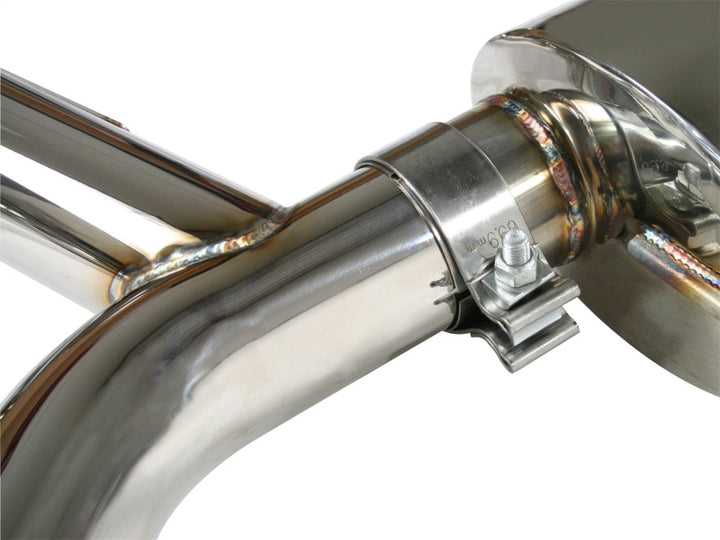 aFe MACHForce XP Exhausts Cat-Back SS-304 EXH CB BMW 335i (E90/92 Only) 07-09 L6-3.0L (tt) SS-304 - Bull Strap