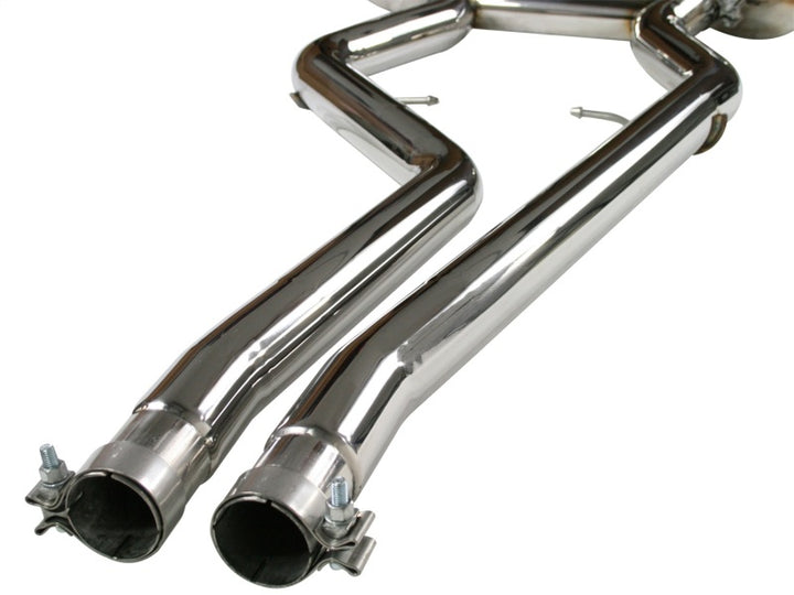 aFe MACHForce XP Exhausts Cat-Back SS-304 EXH CB BMW 335i (E90/92 Only) 07-09 L6-3.0L (tt) SS-304 - Bull Strap