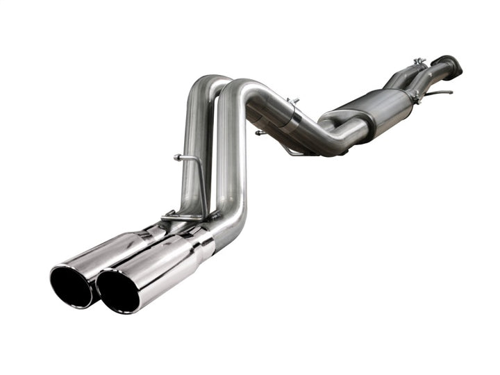 aFe MACHForce XP Exhausts Cat-Back SS-409 EXH CB Hummer H2 03-06 V8-6.0L - Bull Strap