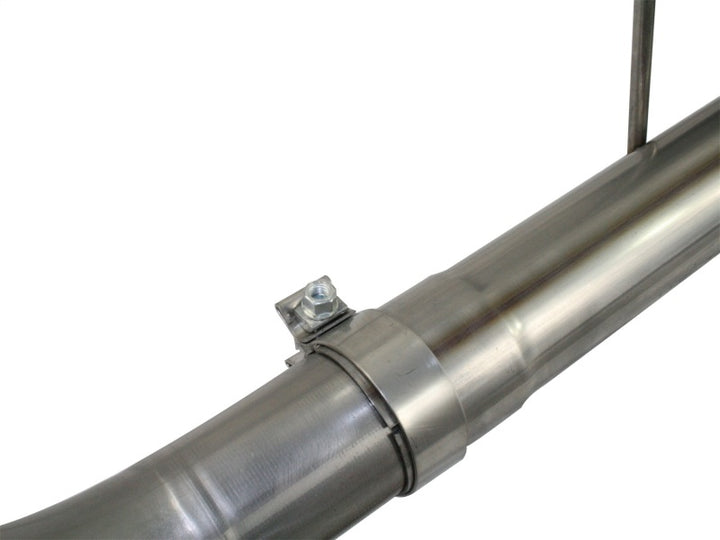 aFe MACHForce XP Exhausts Cat-Back SS-409 EXH CB Toyota Tundra 10-11 V8-5.7L 145.7 WB (pol tip) - Bull Strap