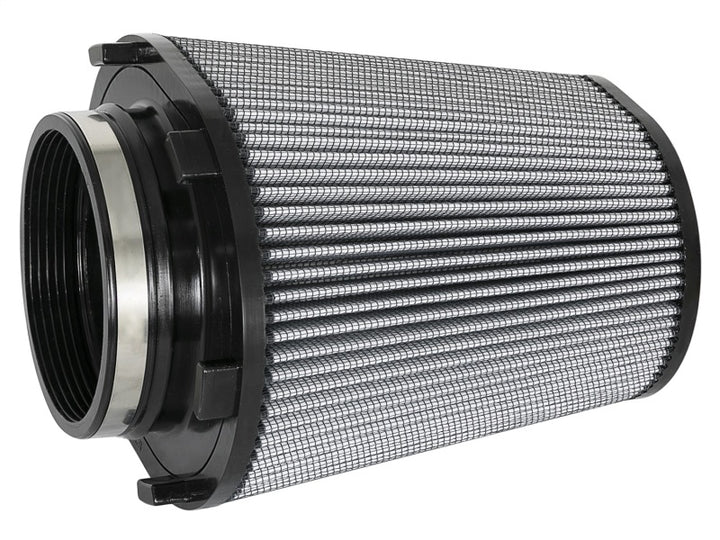 aFe Magnum FLOW Intake Replace Air Filter w/PDS Media 5in F / 9x7.5in B / 6.75x5.5in T (Inv) / 9in H - Bull Strap