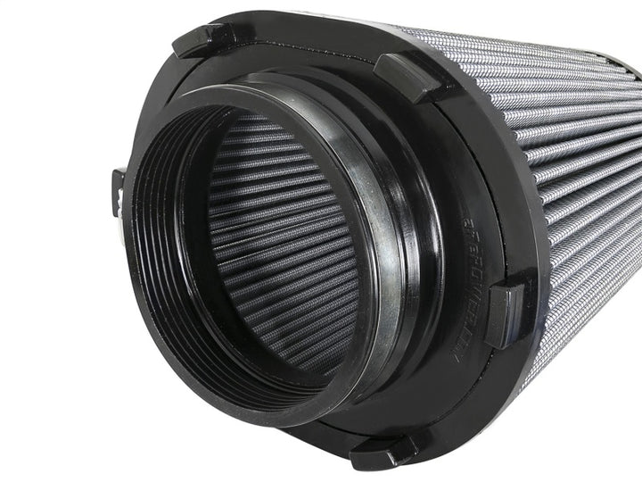 aFe Magnum FLOW Intake Replace Air Filter w/PDS Media 5in F / 9x7.5in B / 6.75x5.5in T (Inv) / 9in H - Bull Strap