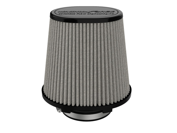 aFe Magnum FLOW Intake Replacement Air Filter w/ Pro DRY S Media 4 IN F x (7-3/4x6-1/2) - Bull Strap
