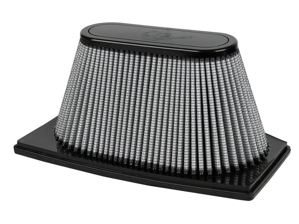 aFe Magnum FLOW PRO DRY S Inverted Air Filter 18-19 Jeep Wrangler (JL) I4-2.0L(t) - Bull Strap