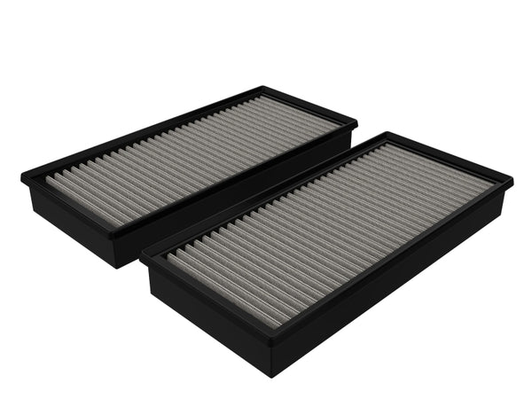 aFe Magnum FLOW Pro DRY S OE Replacement Filter 10-20 Land Rover v8-5.0L (Pair) - Bull Strap