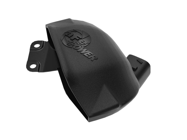 aFe Magnum FORCE Cold Air Intake System Scoop 19-20 Ford Ranger 2.3L(t) - Black - Bull Strap