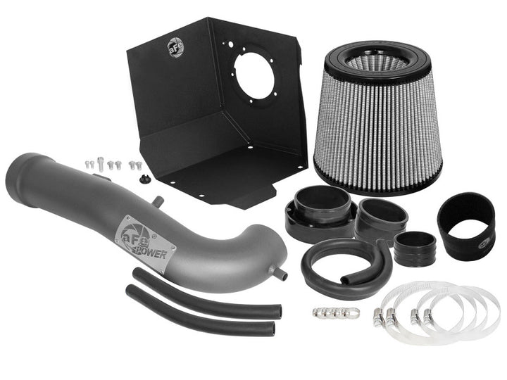 aFe Magnum FORCE Pro DRY S Stage-2 Intake 14-17 GM Silverado/Sierra 1500 5.3L/6.2L w/ Electric Fan - Bull Strap