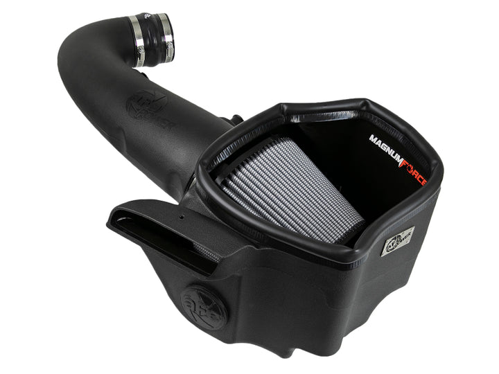 aFe Magnum FORCE Pro Dry S Cold Air Intake System 11-19 Jeep Grand Cherokee (WK2) V8-5.7L - Bull Strap