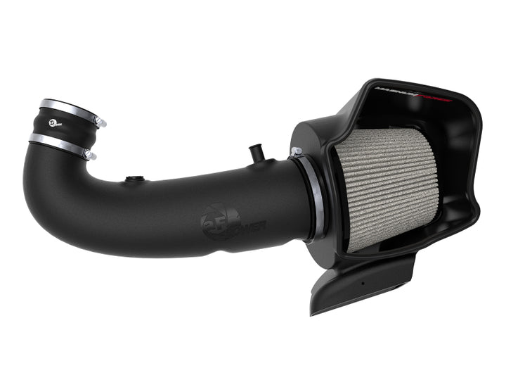 aFe Magnum FORCE Pro Dry S Cold Air Intake System 11-19 Jeep Grand Cherokee (WK2) V8-5.7L - Bull Strap