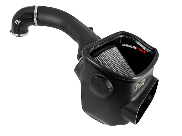 aFe Magnum FORCE Stage-2 Cold Air Intake System w/ Pro DRY S Media 16-19 Nissan Titan XD V8-5.0L(td) - Bull Strap