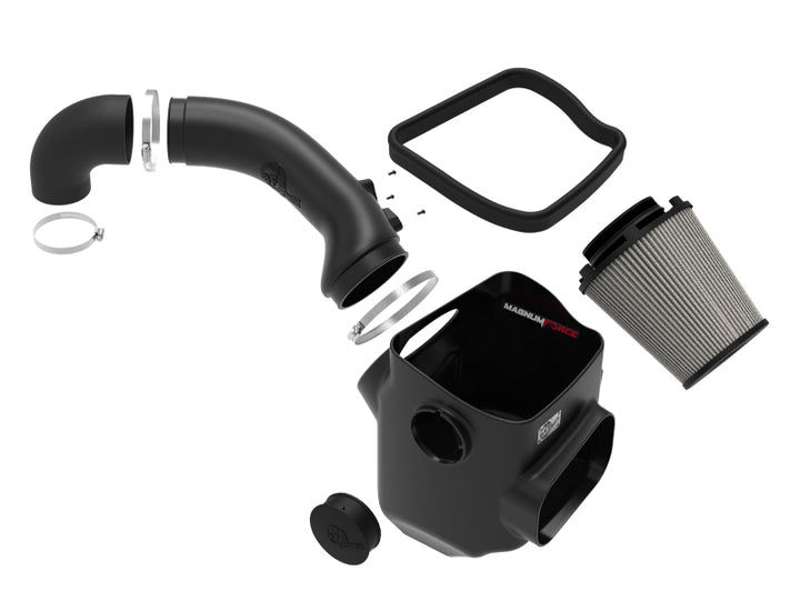 aFe Magnum FORCE Stage-2 Cold Air Intake System w/ Pro DRY S Media 16-19 Nissan Titan XD V8-5.0L(td) - Bull Strap