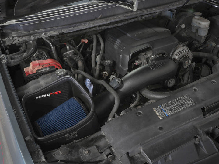 aFe Magnum FORCE Stage-2 Pro 5R Cold Air Intake System 09-14 Chevrolet Silverado / GMC Yukon - Bull Strap
