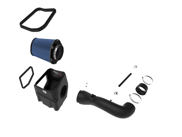 aFe Magnum FORCE Stage-2 Pro 5R Cold Air Intake System 09-14 Chevrolet Silverado / GMC Yukon - Bull Strap