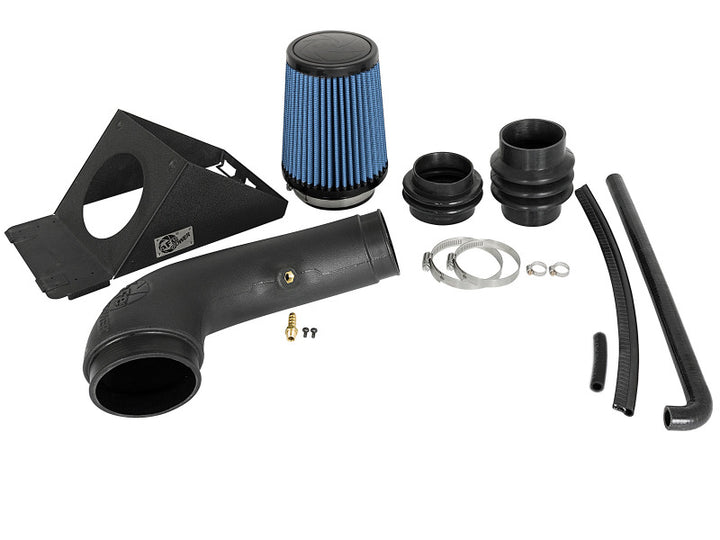aFe Magnum FORCE Stage-2 Pro 5R Cold Air Intake System 09-14 Ford Edge V6-3.5L - Bull Strap