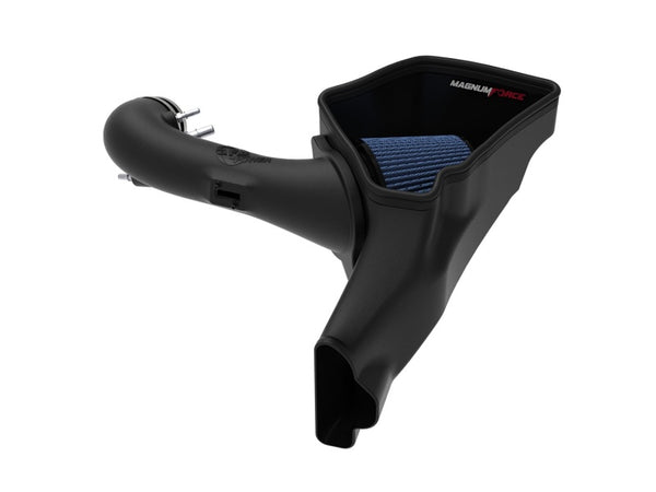 aFe Magnum FORCE Stage-2 Pro 5R Cold Air Intake System 15-17 Ford Mustang GT V8-5.0L - Bull Strap