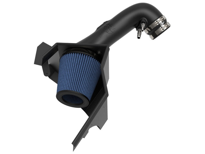 aFe Magnum FORCE Stage-2 Pro 5R Cold Air Intake System 15-17 Ford Mustang GT V8-5.0L - Bull Strap