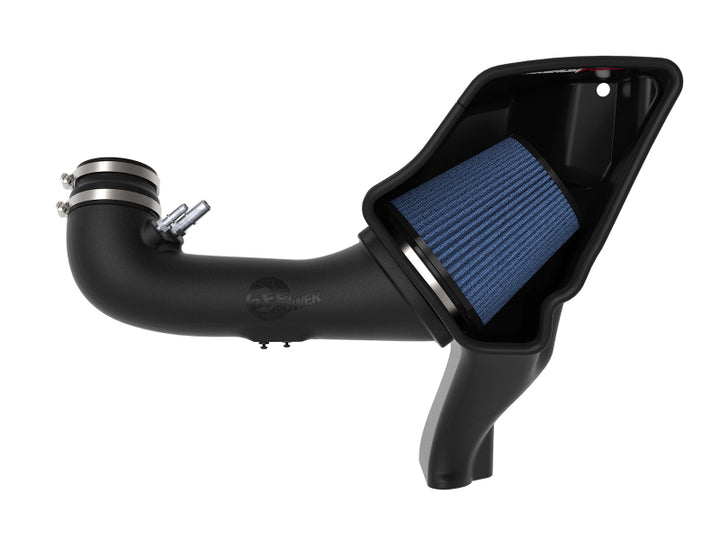 aFe Magnum FORCE Stage-2 Pro 5R Cold Air Intake System 15-17 Ford Mustang GT V8-5.0L - Bull Strap