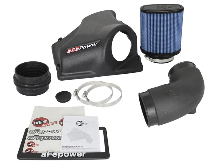aFe Magnum FORCE Stage-2 Pro 5R Cold Air Intake System 16-17 BMW 340i (F30) L6-3.0L (t) B58 - Bull Strap