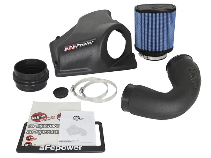 aFe Magnum FORCE Stage-2 Pro 5R Cold Air Intake System 2017 BMW 330i (F3x) L4-2.0L (t) B48 - Bull Strap