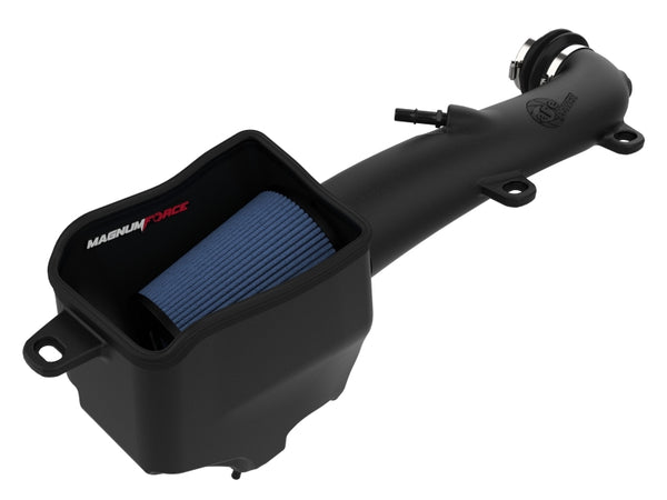 aFe Magnum FORCE Stage-2 Pro 5R Cold Air Intake System Jeep Wrangler (JL) 18-23 V6-3.6L - Bull Strap