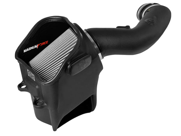aFe Magnum FORCE Stage-2 Pro DRY S Cold Air Intake System 17-18 Ford Diesel Trucks V8-6.7L (td) - Bull Strap