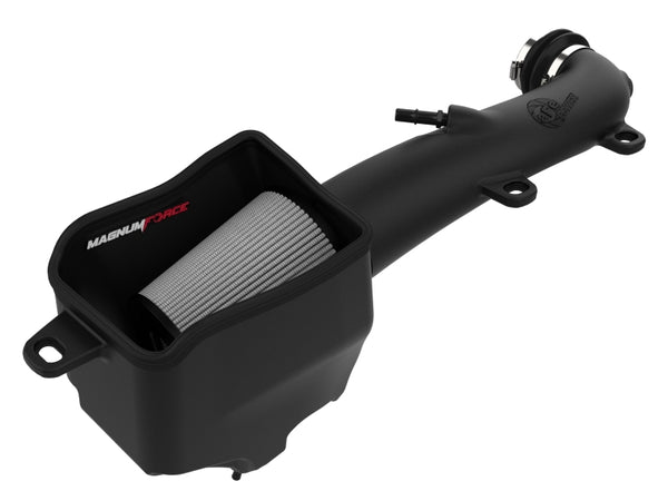 aFe Magnum FORCE Stage-2 Pro Dry S Cold Air Intake System Jeep Wrangler (JL) 18-23 V6-3.6L - Bull Strap