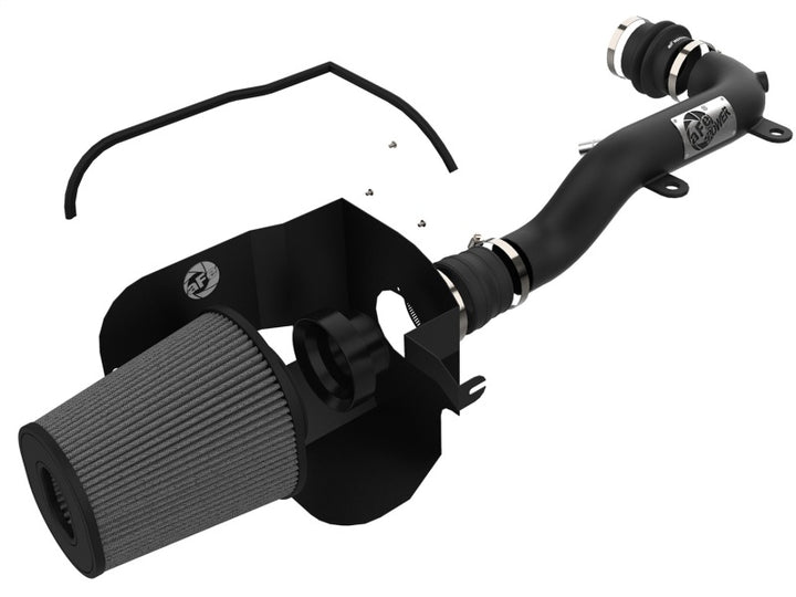 aFe Magnum FORCE Stage-2 XP Pro DRY S Cold Air Intake System 2018+ Jeep Wrangler (JL) V6 3.6L - Bull Strap